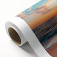 Art Deco poster of Palm Beach with pastel colors on rolled canvas, ideal for nursery wall art or dining room decor.