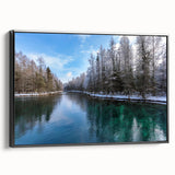 Black and white wall art featuring Lake Michigan, framed canvas in a vintage poster style, ideal for bedroom decor.