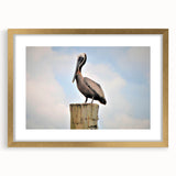 Extra large abstract art print of Louisiana scenery in muted earth tones, framed in gold, ideal for living room decor.