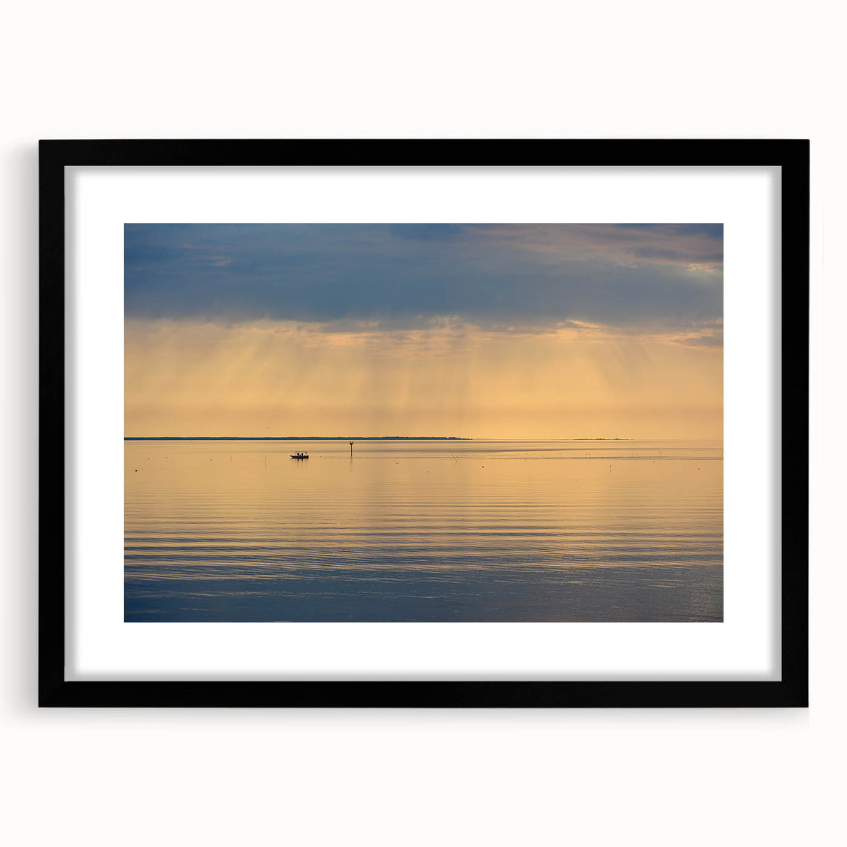 Colorful abstract art print of Annapolis, featuring vibrant blue and red tones on a textured, extra large canvas.