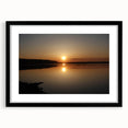 Abstract art print featuring vibrant, colorful textures of the Mississippi scenery on a large framed canvas.