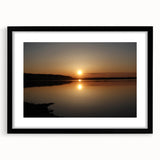 Abstract art print featuring vibrant, colorful textures of the Mississippi scenery on a large framed canvas.