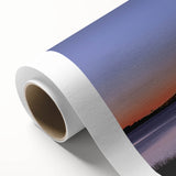 Art deco poster of Charleston scenery in soft pastel colors on rolled canvas, ideal for nursery wall art.