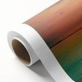 Art deco poster of Dallas skyline in pastel shades on rolled canvas, ideal for nursery wall art.