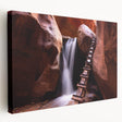 Large canvas print of Zion National Park in muted earth tones, ideal for kitchen wall art.