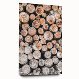 Large abstract wall art depicting winter, with cool blue and white tones on acrylic glass, ideal for dining room decor.