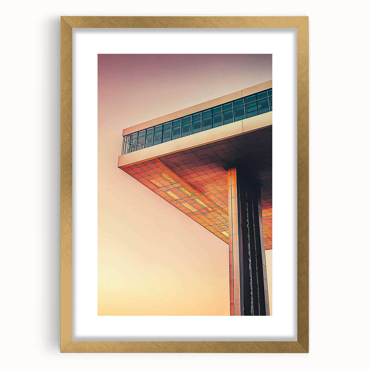 Extra large abstract art print with textured gold and cream tones on a framed canvas, suited for living room decor.