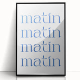 Large abstract wall art in mid-century modernist style.