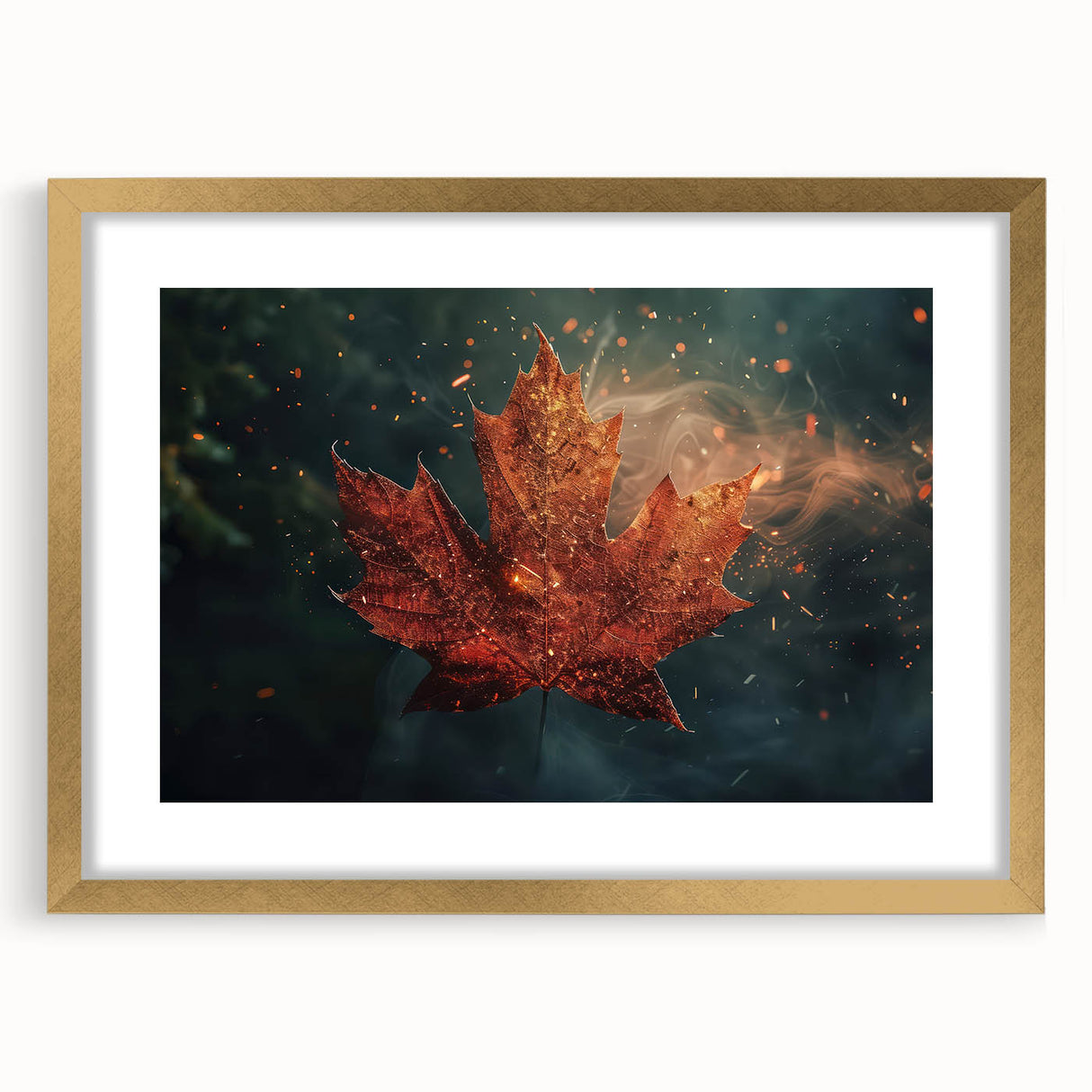 Maple Leaf Wall Art - Canadian Heritage Wall Art & Canada Day Art Prints
