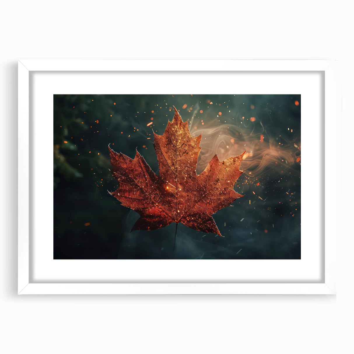 Maple Leaf Wall Art - Canadian Heritage Wall Art & Canada Day Art Prints
