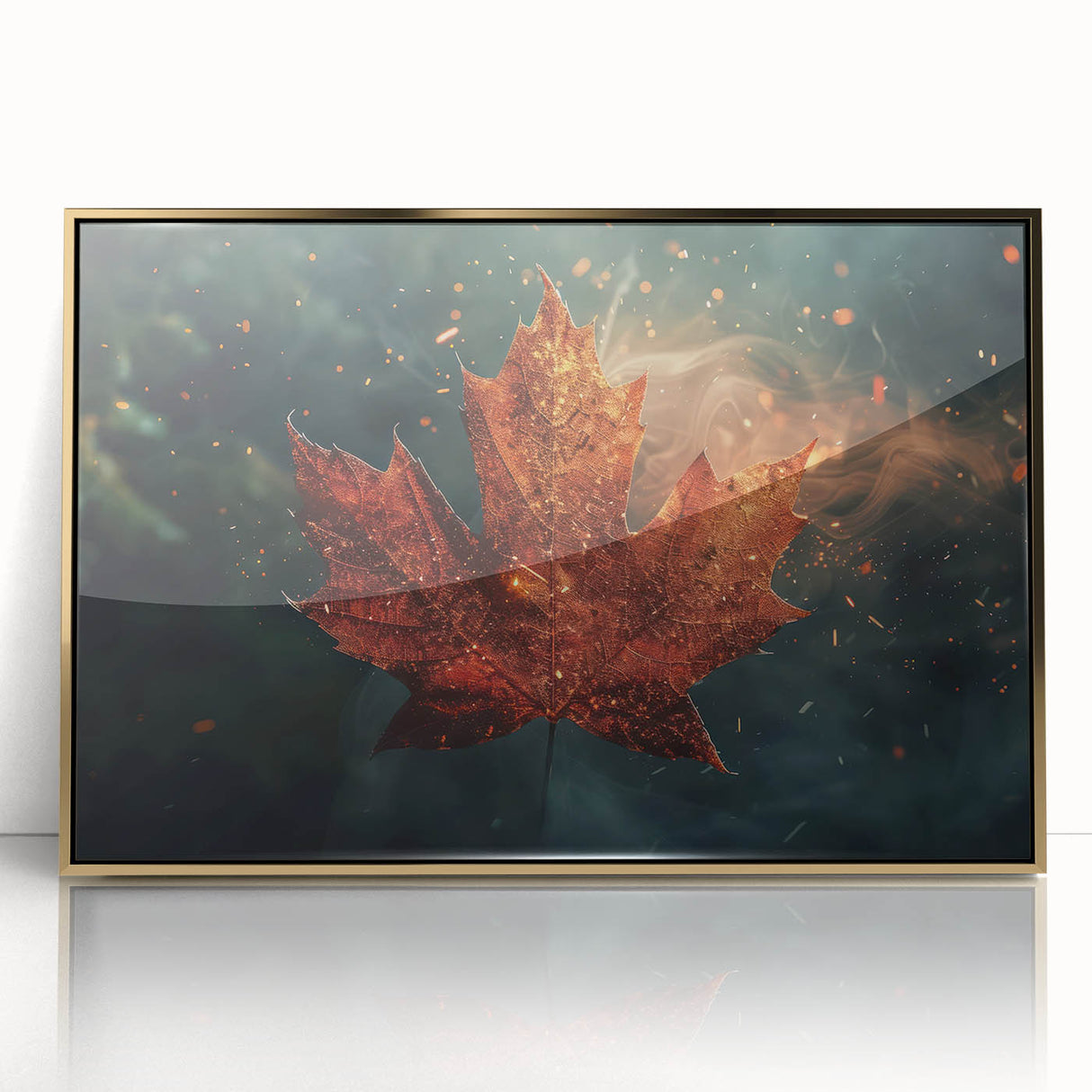 Maple Leaf Wall Art - Canadian Heritage Wall Art & Canada Day Art Prints