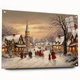 Vintage Christmas Village – Classic Christmas Wall Hangings