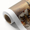 Vintage Christmas Village – Classic Christmas Wall Hangings