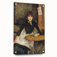 A la Bastille - Parisian Portrait by Toulouse-Lautrec