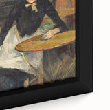 A la Bastille - Parisian Portrait by Toulouse-Lautrec