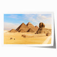Extra large rolled print depicting African scenery with vibrant earth tones, ideal for art wall dining room.
