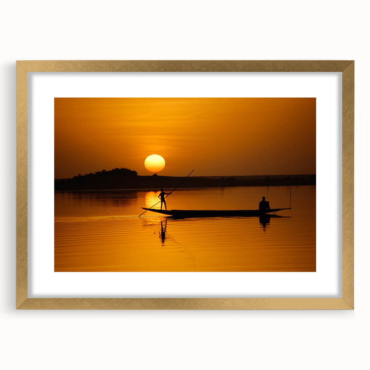 Textured art depicting an abstract African scenery in earthy tones on a framed canvas, suitable for bedroom decor.