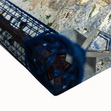 Large art featuring a black and white landscape of Tunisia on stretched canvas, ideal for bedroom decor.