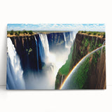 Black and white stretched canvas of African scenery, ideal for kitchen wall art or bedroom ambiance.