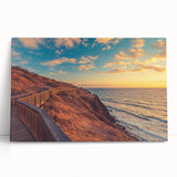 Black and white stretched canvas of Adelaide scenery, suitable as large kitchen wall art or bedroom decor.