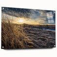 Acrylic print of a New Brunswick scenery in serene blue and green tones, suitable for bedroom or dining room decor.