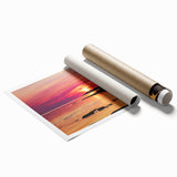 Extra large rolled print of Prince Edward Island scenery with vibrant green and blue tones.