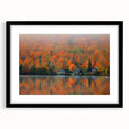 Extra large framed print of an abstract art scene with vibrant colors and textured details, suitable for living room decor.