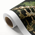 Art Deco style poster of Central America scenery, vibrant colors on rolled canvas, suitable for nursery wall art.