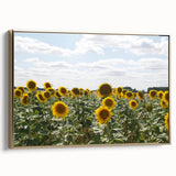 Framed canvas wall art depicting a vintage-style landscape painting of southern France, in muted gold and black tones.