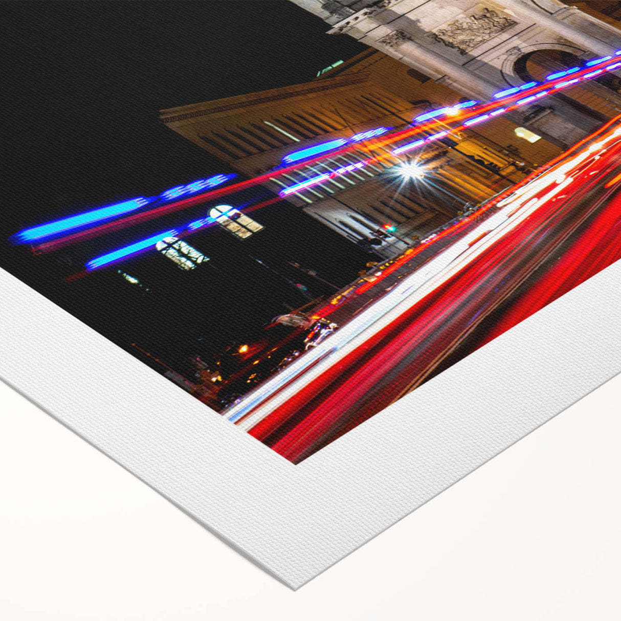 Art deco poster of Munich scenery in muted earth tones on rolled canvas, suitable for dining room wall art.