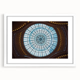 Textured abstract art print of Amsterdam scene in muted earth tones on a framed canvas, suitable for bedroom decor.