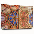 Acrylic print of Geneva scenery in muted earth tones, ideal for bedroom or dining room decor.