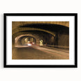 Extra large framed artwork depicting an abstract, colorful interpretation of Guanajuato, with textured brush strokes.