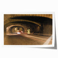 Rolled print of Guanajuato scenery featuring vibrant floral elements, ideal for art wall dining room.