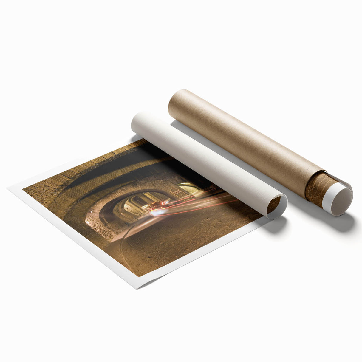 Extra large rolled print of Guanajuato, Mexico, featuring vibrant floral art.