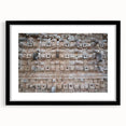 Extra large framed abstract art print depicting vibrant, colorful Yucatan scenery, ideal for living room decor.