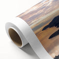 Art deco poster of Canterbury, New Zealand, in pastel shades on rolled canvas, ideal for nursery wall art.