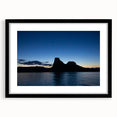 Extra large framed print of abstract Lake Powell scene in vibrant colors, ideal for living room decor.