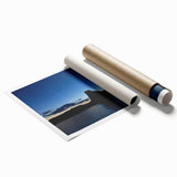 Extra large rolled print of Lake Powell, Arizona, with muted earth tones, ideal for classy bathroom wall art.