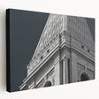 Large art depicting a serene Connecticut landscape on stretched canvas, in muted earth tones, suitable for kitchen wall art.