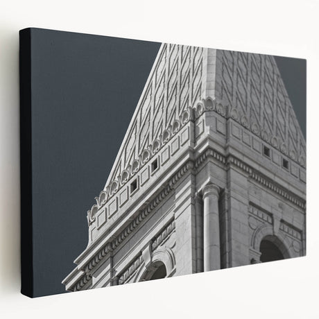 Large art depicting a serene Connecticut landscape on stretched canvas, in muted earth tones, suitable for kitchen wall art.