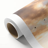 Art deco poster of the Everglades with green and blue tones on rolled canvas, ideal for nursery wall art.