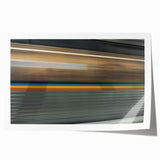 Atlanta skyline in muted gray tones on a rolled canvas, suitable for art wall dining room.