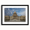 Extra large, textured abstract art print of colorful, swirling patterns on a black framed canvas.