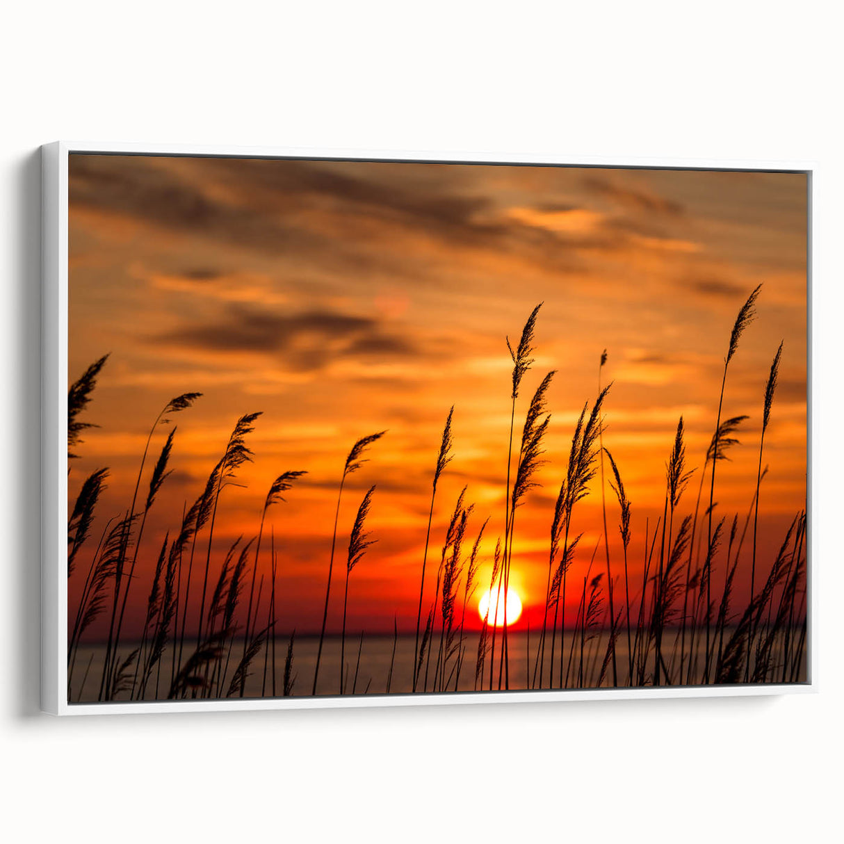Vintage poster art of Chesapeake Bay with colorful imagery on extra large framed canvas, ideal for living room decor.
