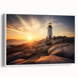 Vintage poster art of Cape Cod, Massachusetts on extra large framed canvas, featuring colorful art on a black background.