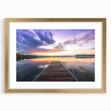 Extra large abstract art print of a textured Minnesota landscape in gold frame, ideal for living room decor.