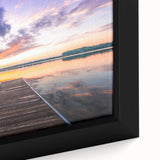 Extra large black wall art featuring a textured Minnesota scenery on a framed canvas, suitable for living room decor.