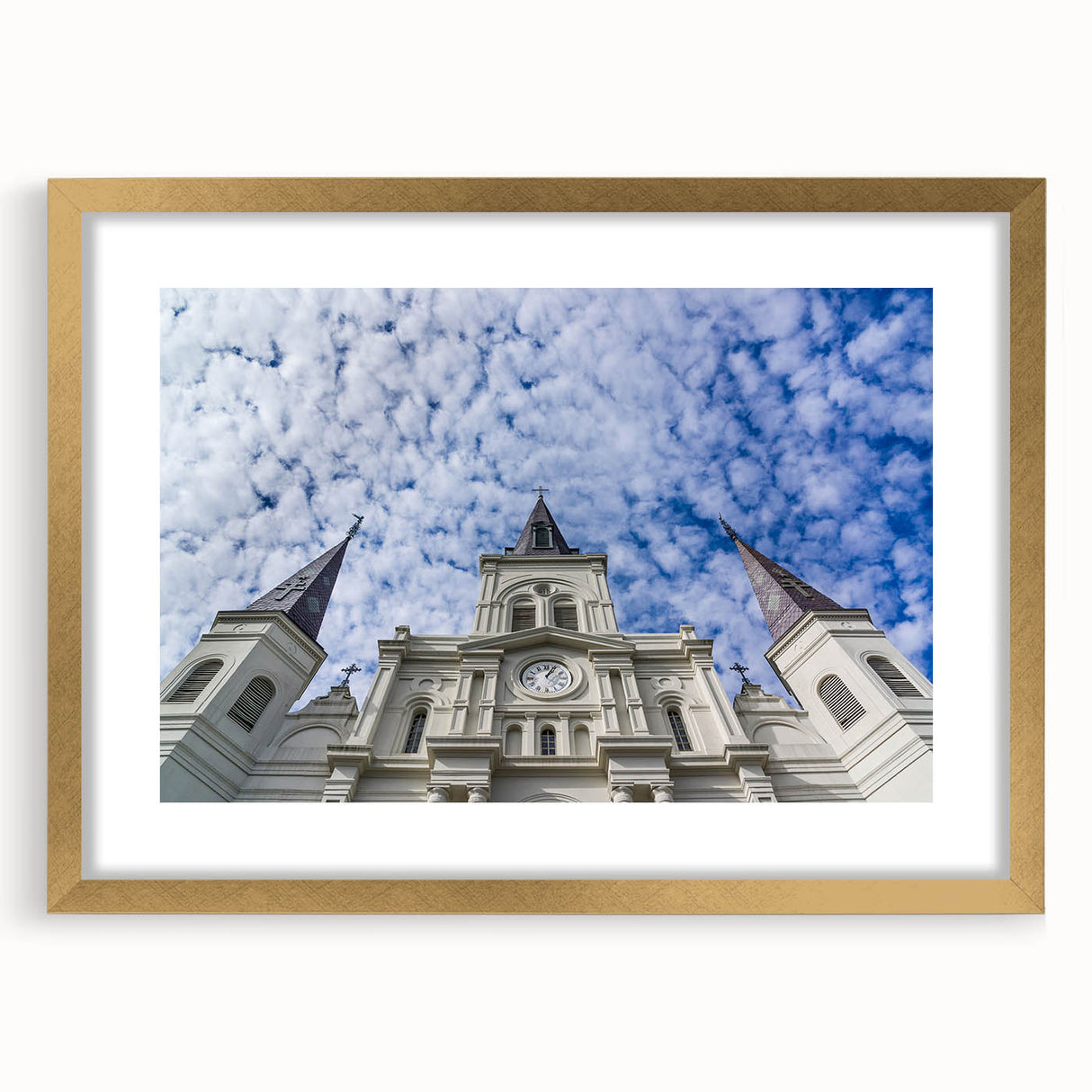 Extra large abstract art print of St.