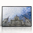 Large abstract wall art depicting the St.